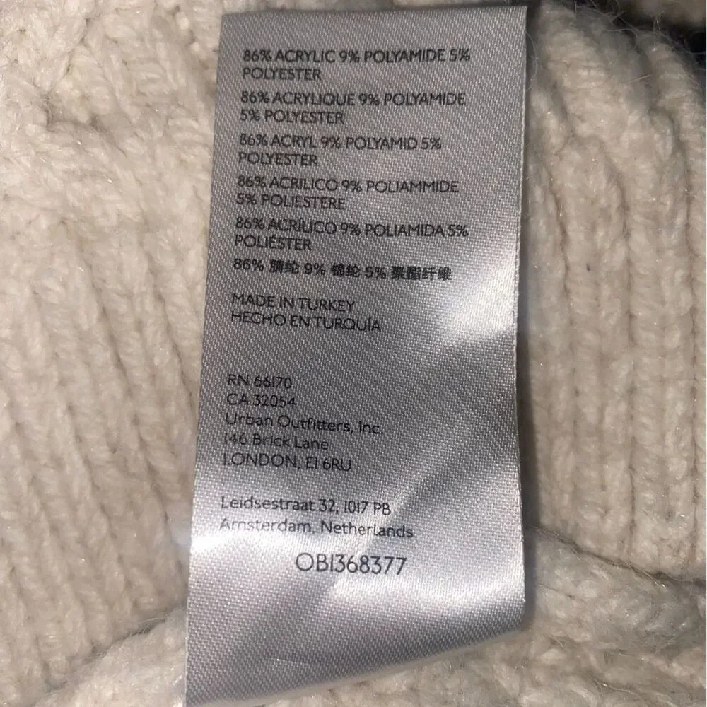 Free People Cream Cable Knit Sweater - Picture 5 of 7